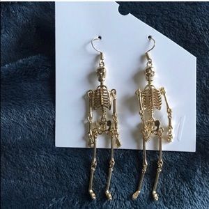 ❗️Halloween skulls H&M earrings